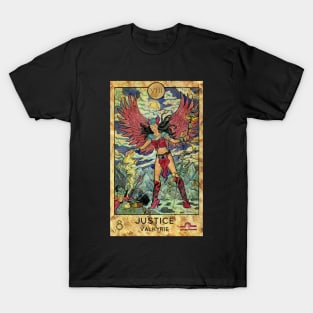 Justice. Major Arcana Tarot Card. T-Shirt